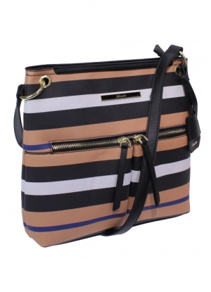 Hampton Enya Striped Crossbody Bag